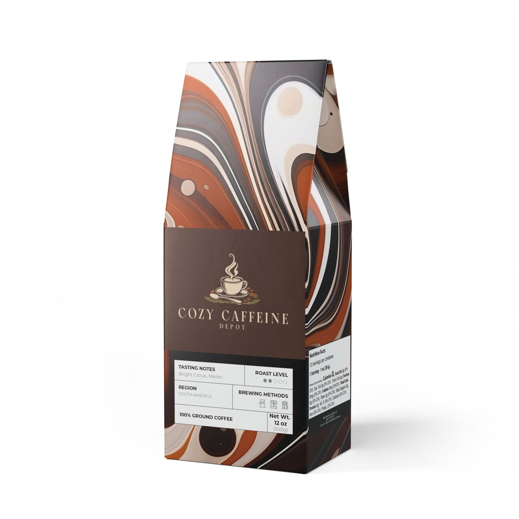 Cozy Caffene Depot Colombia Single Origin Coffee (Light-Medium Roast)
