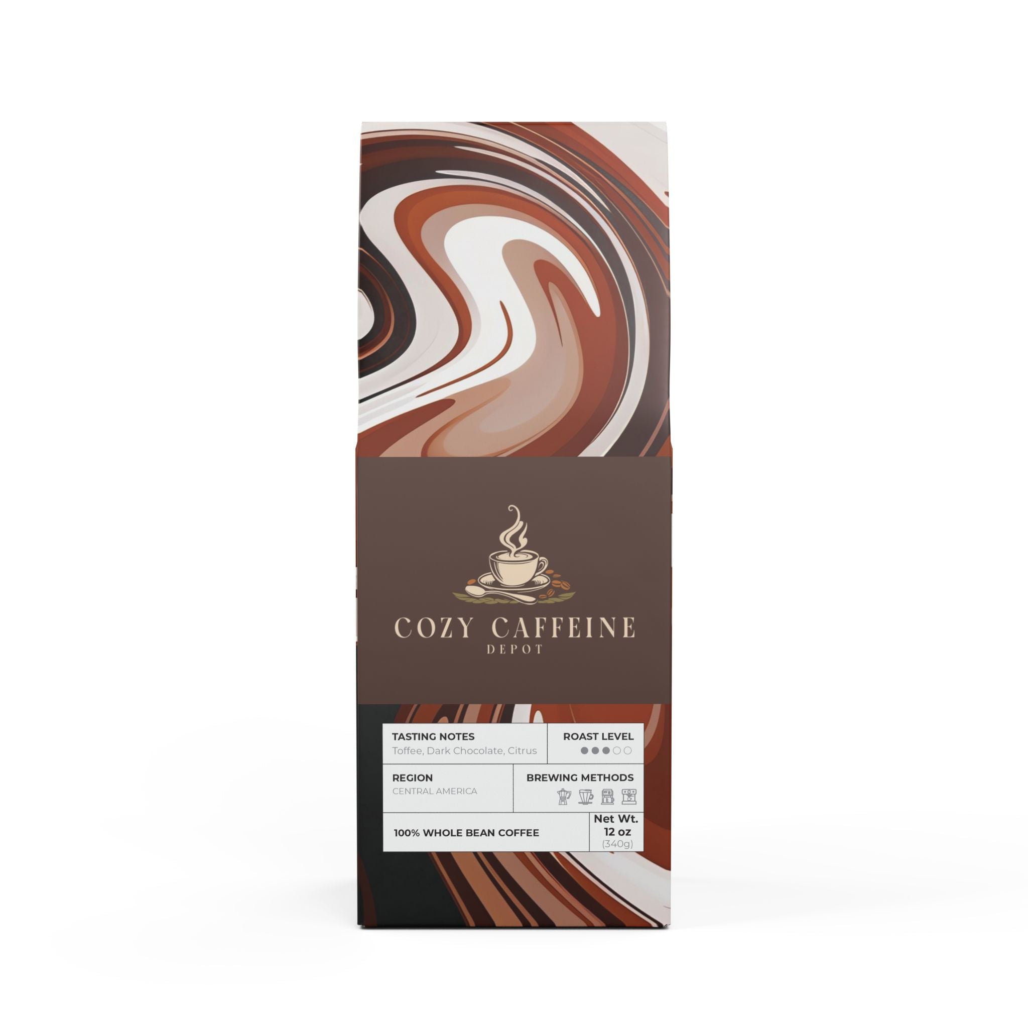 Cozy Caffeine Depot Rock Creek Coffee Blend (Medium Roast)