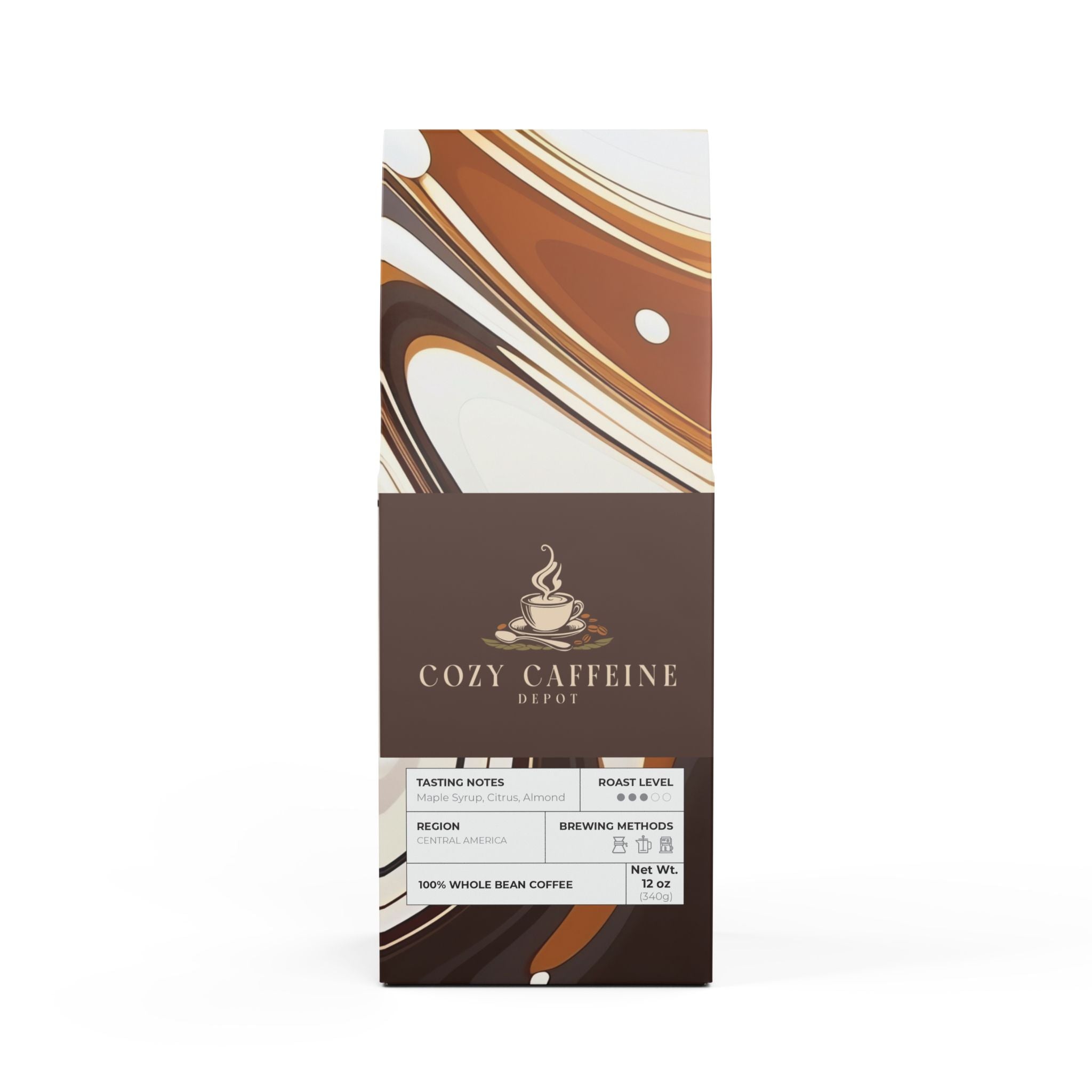 Cozy Caffeine Depot Broken Top Coffee Blend (Medium Roast)